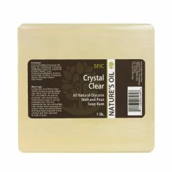 Wholesale 🎉 Nature's Oil All-Natural Crystal Clear Melt and Pour Soap Base 👍