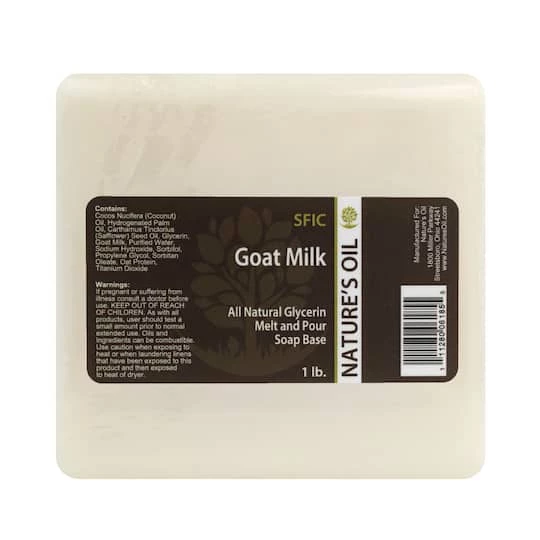White Best reviews of โค๏ธ Nature's Oil All-Natural Goat Milk Melt and Pour Soap Base ๐คฉ -Outlet Natures Oil Store D572902S 1 1