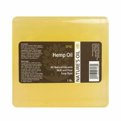 New 🎁 Nature's Oil All-Natural Hemp Oil Melt and Pour Soap Base 🔥